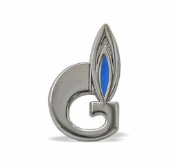 Anstecknadel „Gazprom“ (Muster)