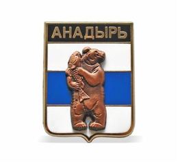 Anstecknadel „Stadt Anadyr“