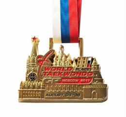 Médaille sur ruban « Taekwondo »