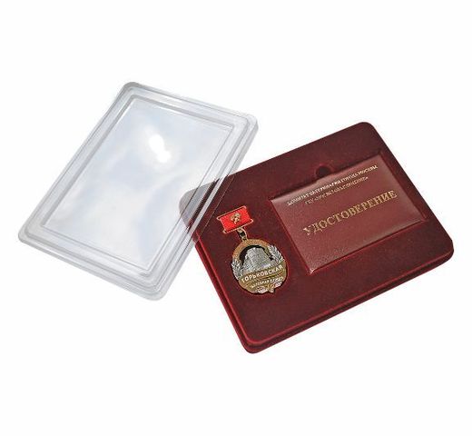 Geschenkverpackung (170×130×16 mm) mit Fach für Medaille und Urkunde