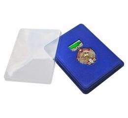 Coffret souvenir avec calage pour médaille/insigne