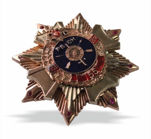 ロシア戦略ロケット軍 55周年 胸章 4