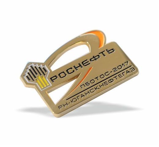 Anstecknadel „Rosneft RN-Juganskneftegas“ 2