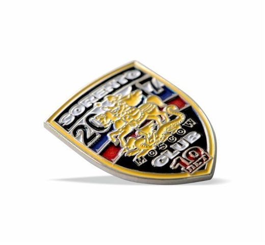 Pin «Sorento Moscow Club, 10 años» 3