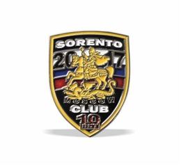 Pin's Sorento Moscow Club 10 ans
