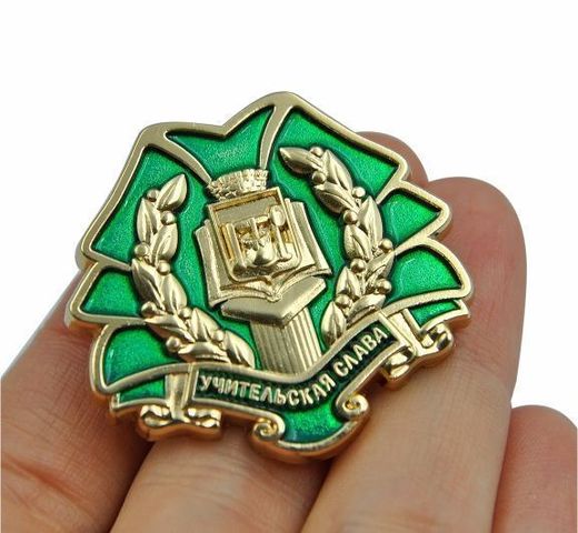 Teacher's Glory breast badge 3