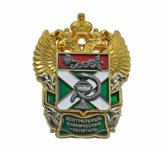 Нагрудный знак «Центральный клинический госпиталь»