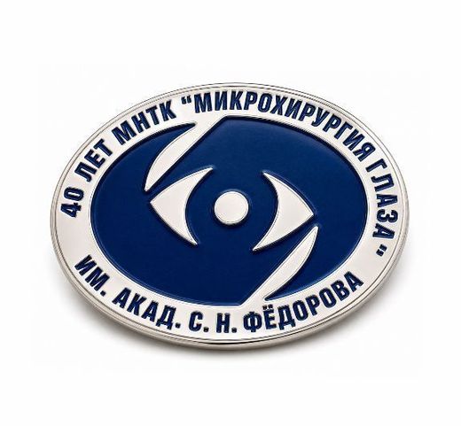 Anstecknadel „Augenmikrochirurgie“